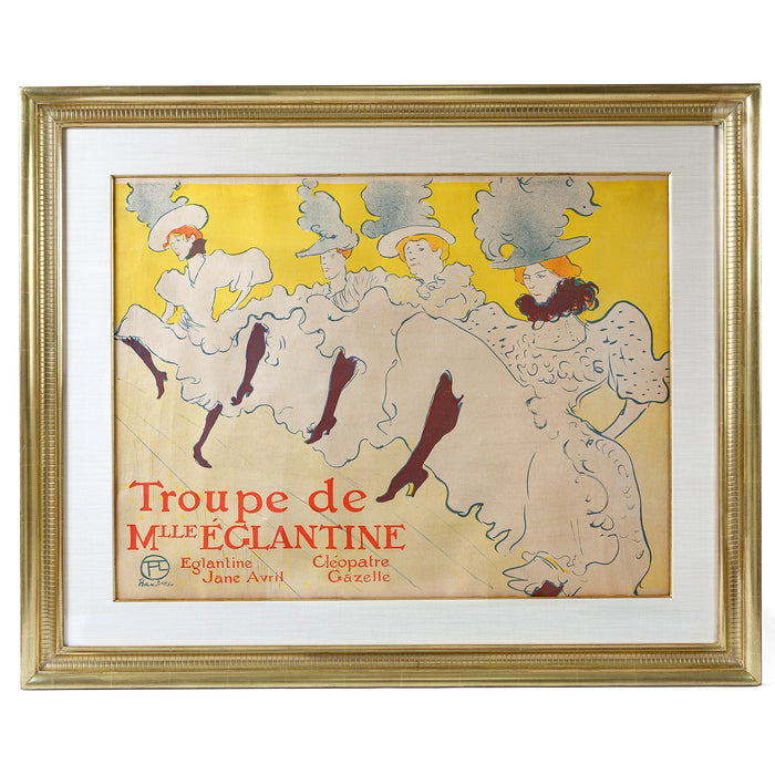 Macklowe Gallery Henri de Toulouse-Lautrec "La Troupe de Mademoiselle Églantine" Lithograph