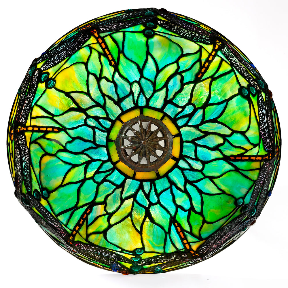 Macklowe Gallery Tiffany Studios New York Miniature "Dragonfly" Table Lamp