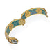 Macklowe Gallery Important Bapst & Falize Paris Diamond and Enamel Bangle Bracelet