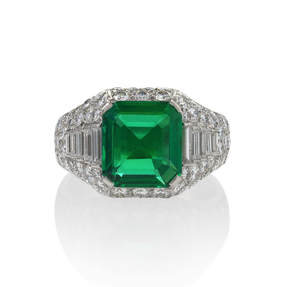 Macklowe Gallery Bulgari Emerald and Diamond 